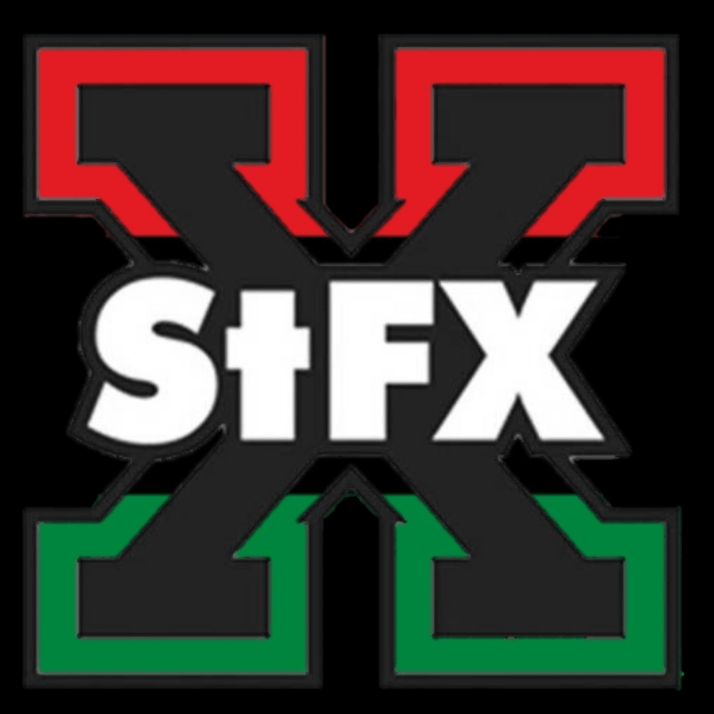 Black Student Advising A black, green and red logo for StFX Black Student Advising