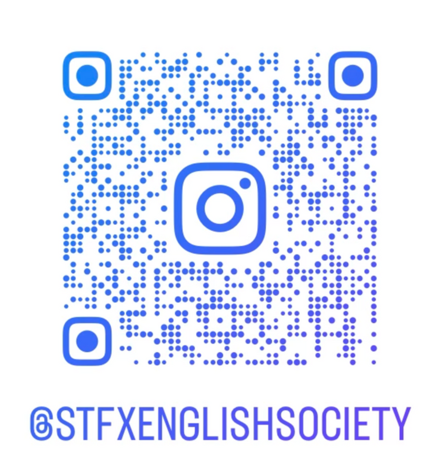 QR code for the English Society