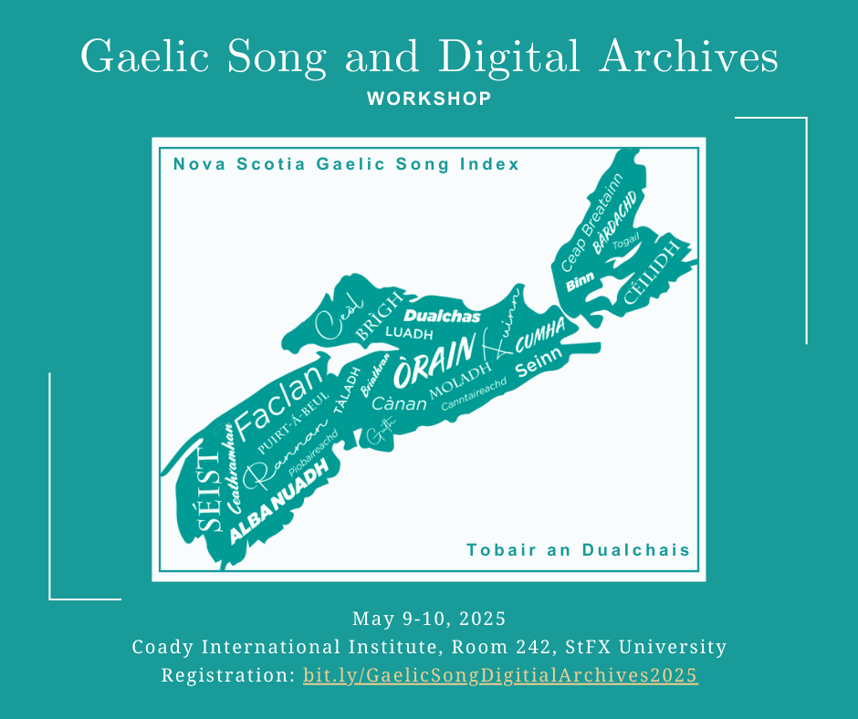 Gaelic Song & Digital Archives Workshop