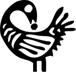 The Sankofa Bird Graphic image of a bird