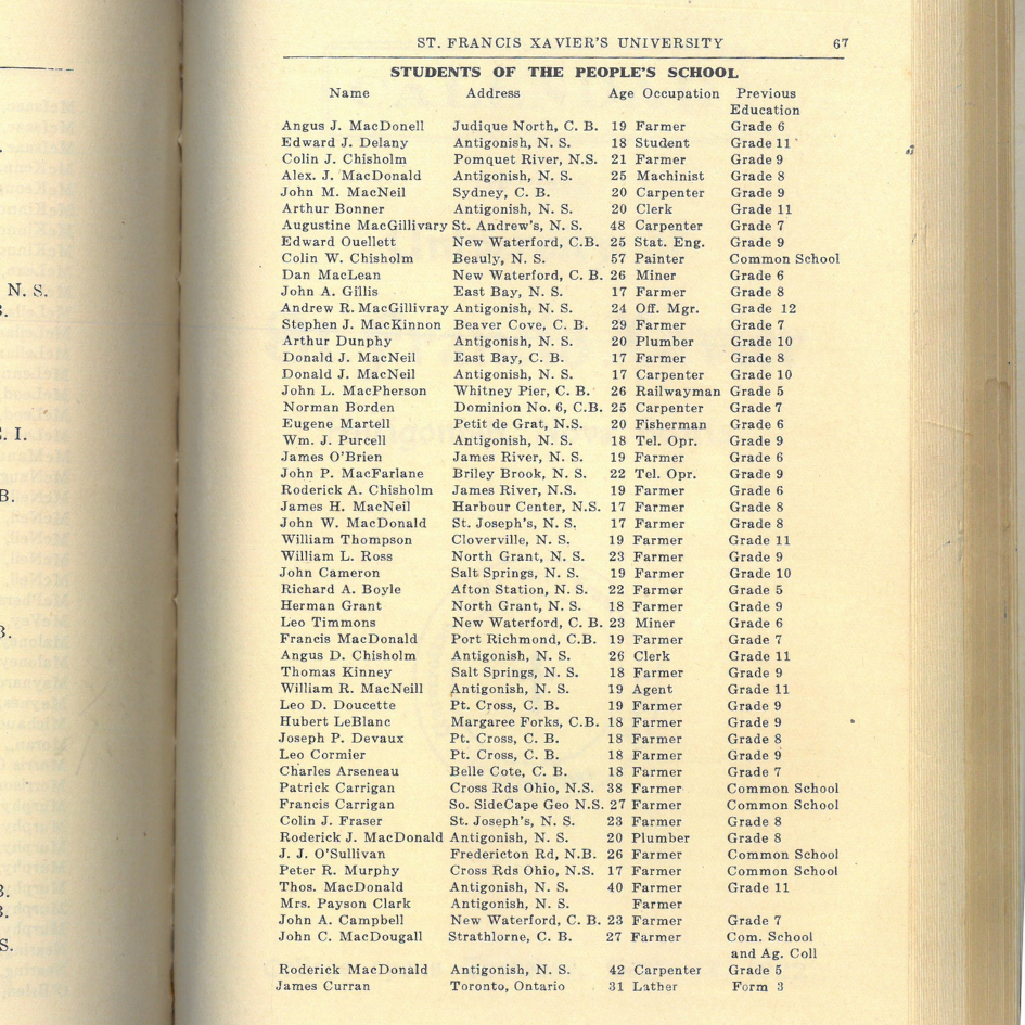 StFX Academic Calendar 1921-1922 StFX Academic Calendar 1921-1922