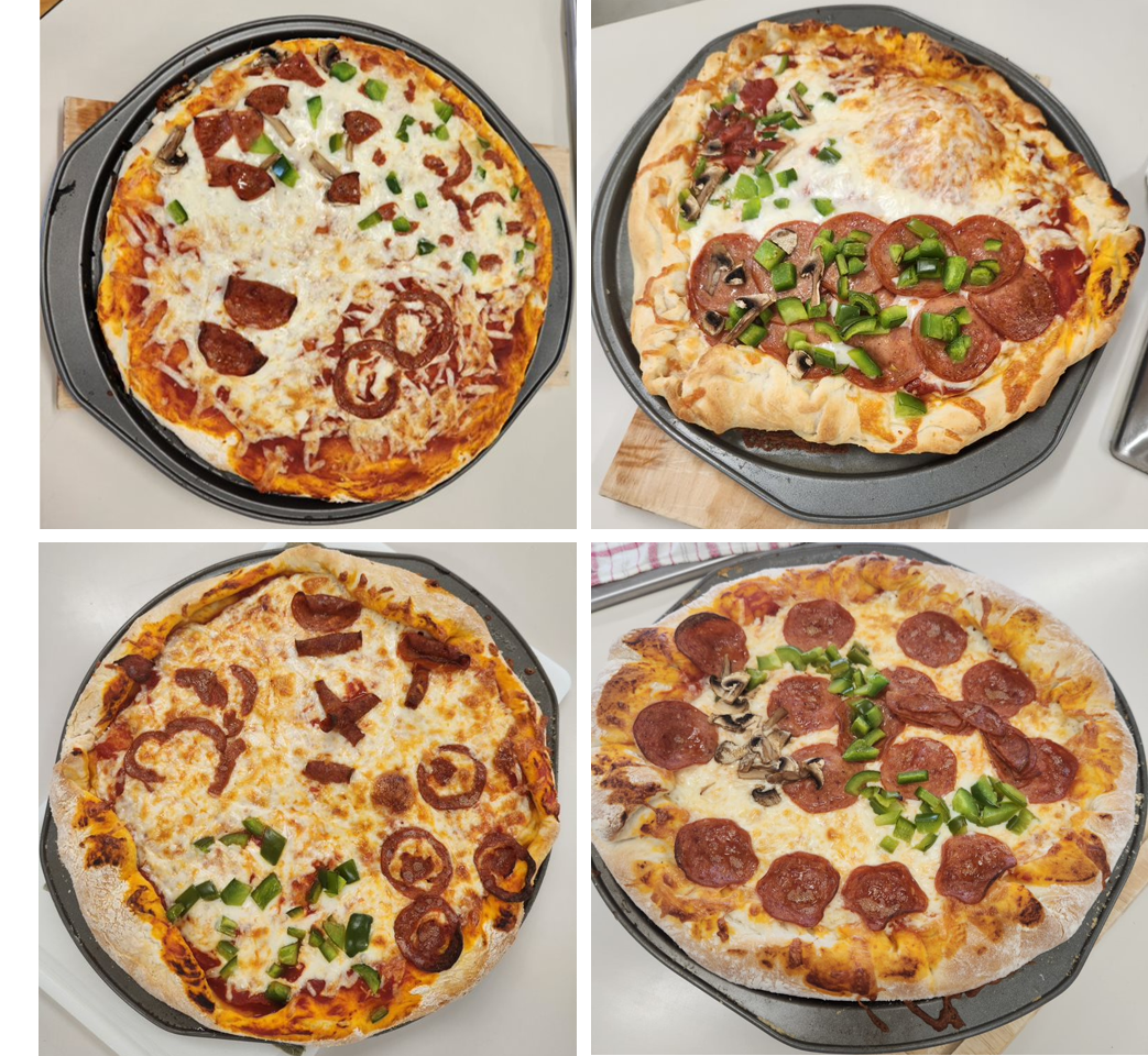 Pizzas Made by School Students