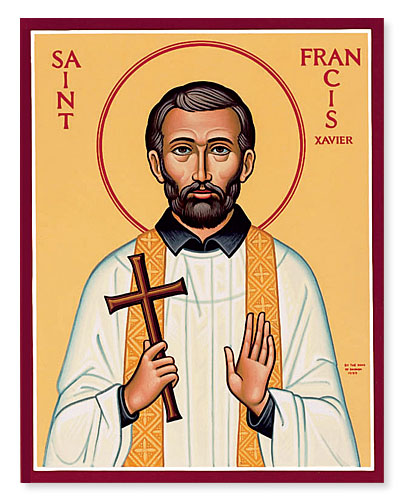 St Francis Xavier 2D Artistic Drawing of St Francis Xavier