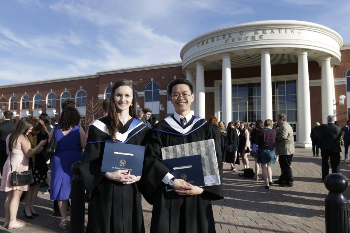Sarah Beattie and Brandan Tran