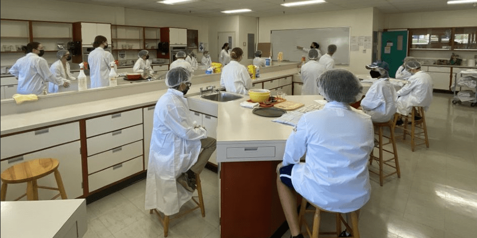 School Students in Lab