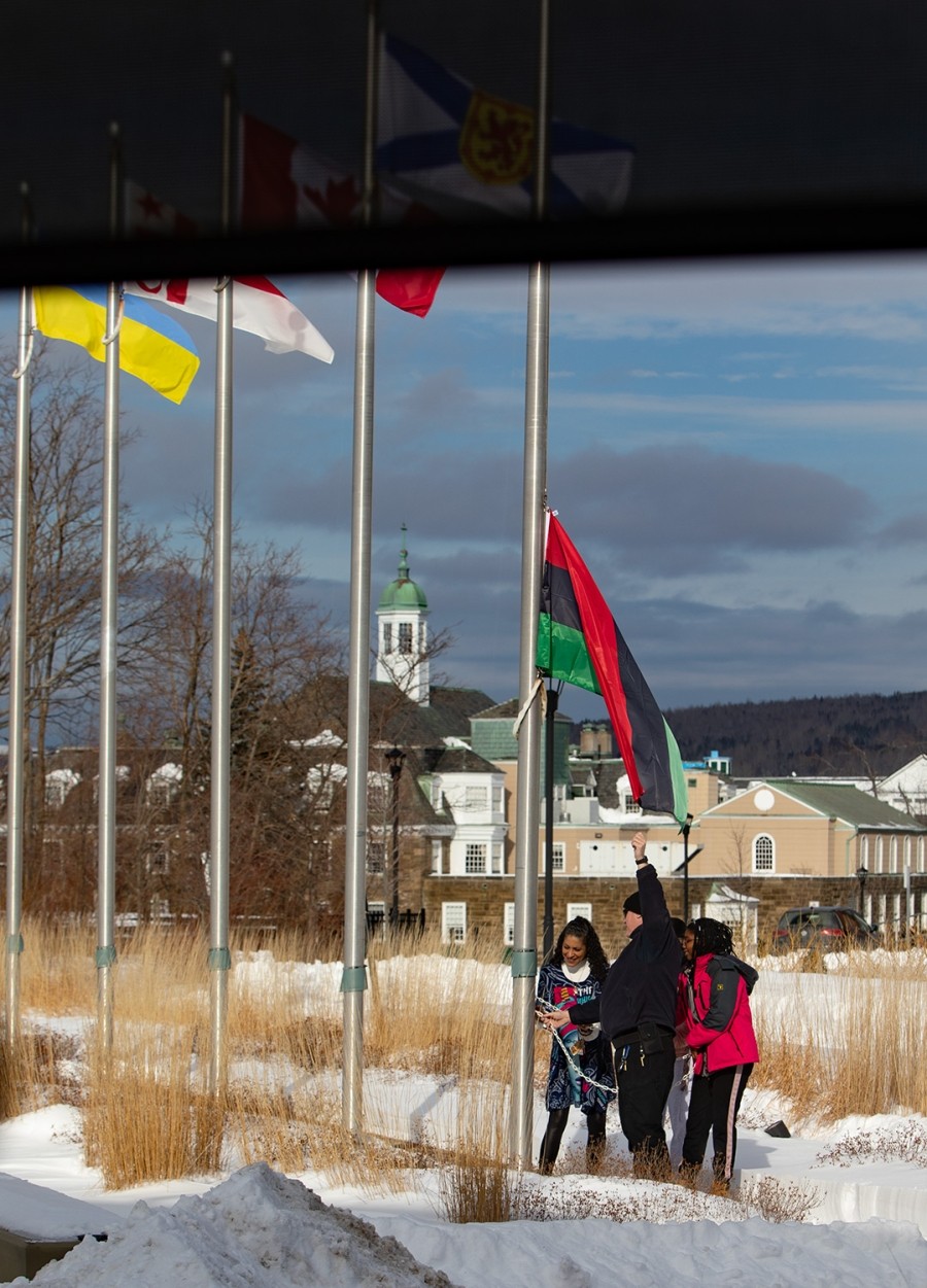 2024 AHM flag raising