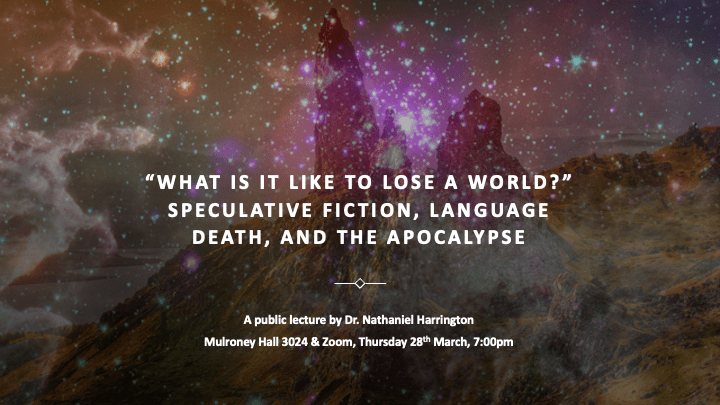 Celtic Studies Public Lecture