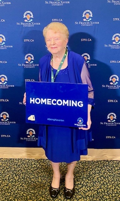 Cathy (MacDougall) MacDonald '54 at Homecoming 2024