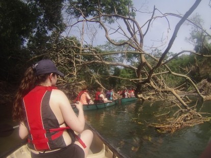 Belize canoe