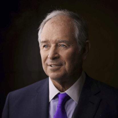 Headshot of Stephen Schwarzman